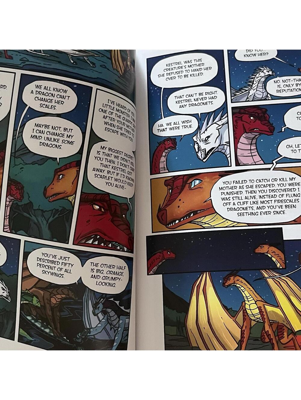 Wings of Fire Graphic Novel Lot of 5 Books Tui T. Sutherland Scholastic Dragons - Picture 7 of 7